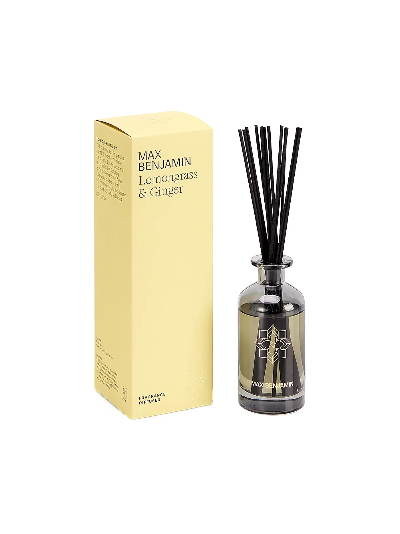 MAX BENJAMIN | Raumduft Diffuser CLASSIC COLLECTION 150ml Irish Leather & Oud | hellgrün